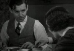 Gable’s dunking lesson in It Happened One Night
