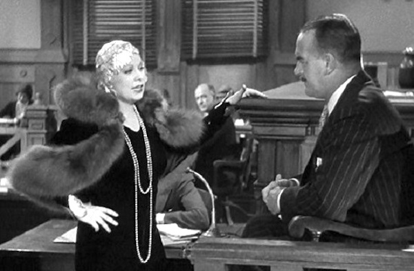 Mae West, courtroom scene, I'm No Angel